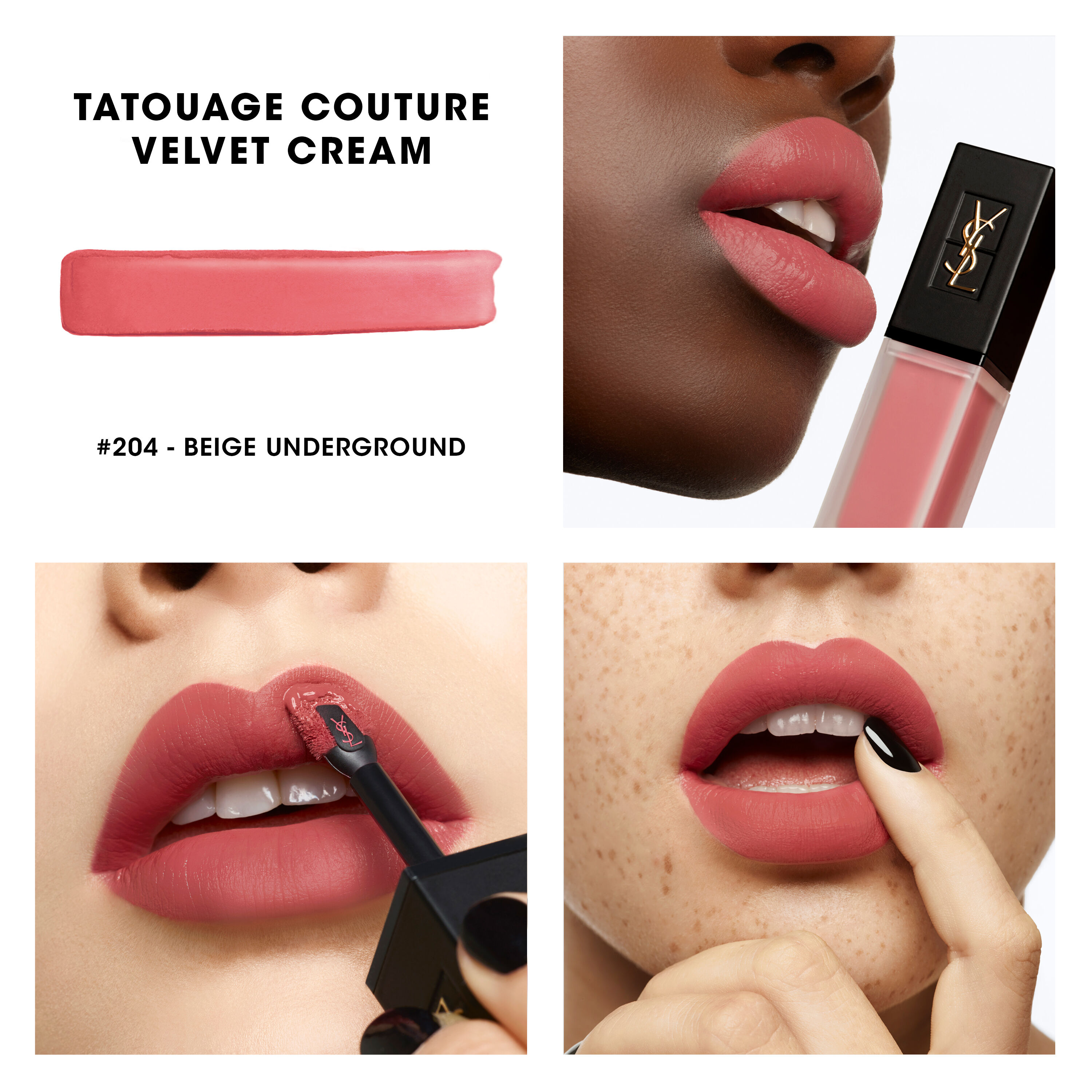 Ysl tatouage velvet cream 204 shop